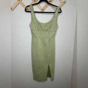 Saints + Secrets Green Bodycon Dress Sz M